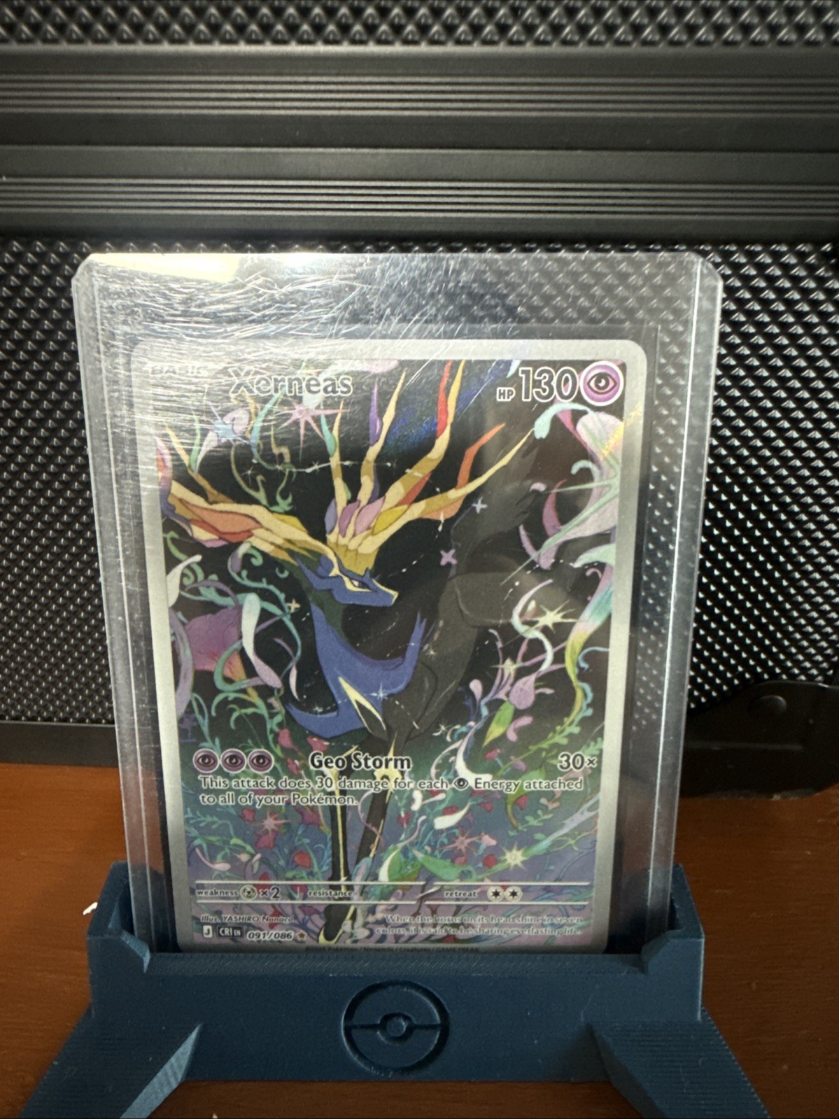 Xerneas 91/86 Illustration Rare Pokemon Chaos Rising ME04 NM POKEMON TCG