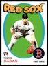 2023 Topps Throwback Thursday Triston Casas #40 RC 1971-72 Design PR 728 Red Sox