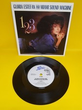 Gloria Estefan And Miami Sound Machine 123 7" Vinyl Record Single 1987 Epic CBS