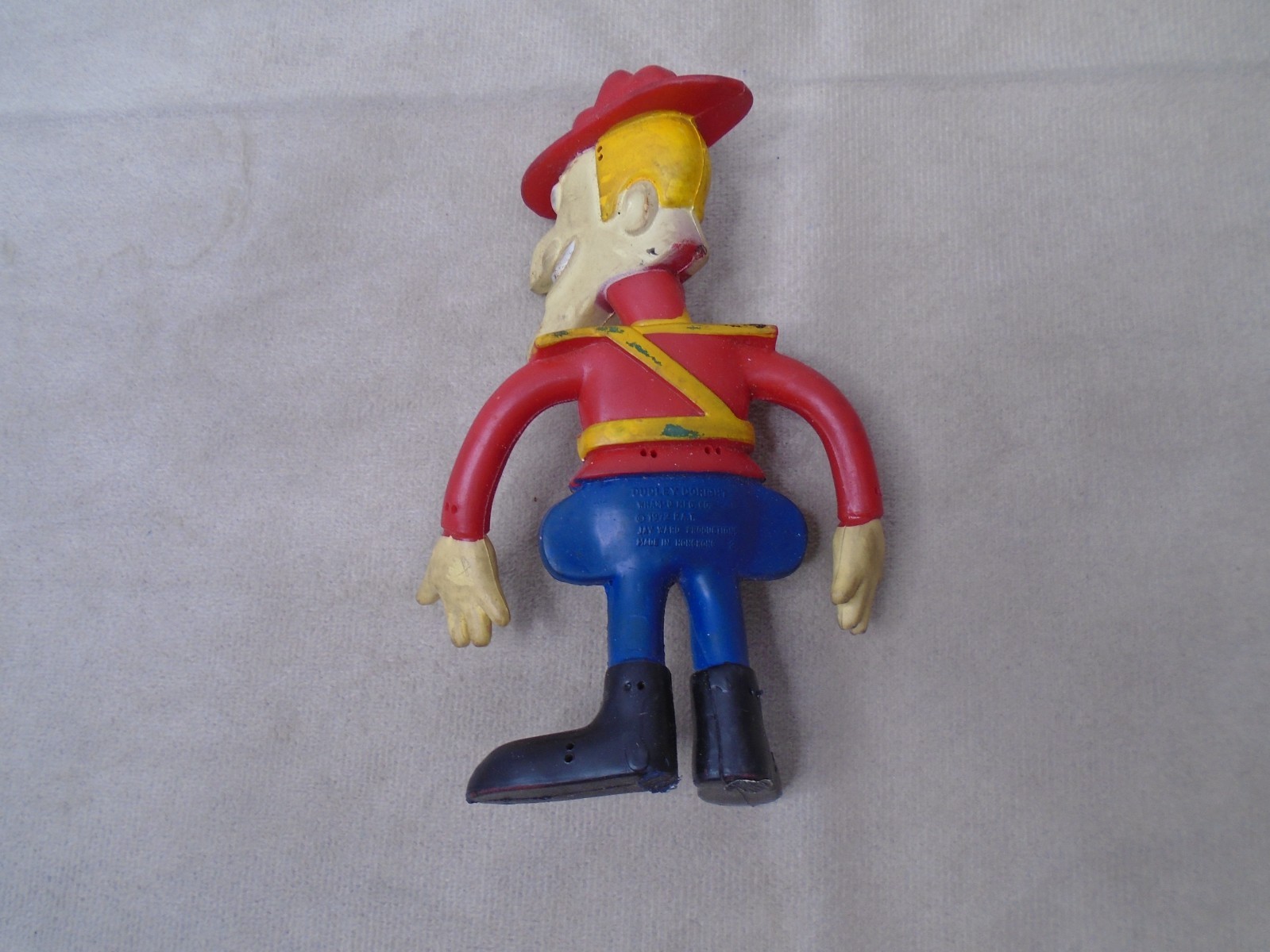 1972 Wham-O Dudley Do-Right Bendable 5" Figure