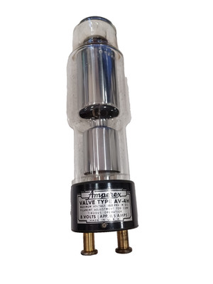 AMPEREX THORIATED FILAMENT VALVE TUBE OIL IMMERSED AV-4H 8V  XRAY RECTIFIER U.S.