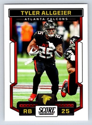 2023 Score 38 Tyler Allgeier Atlanta Falcons