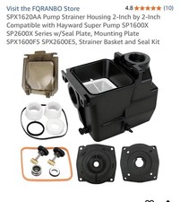 SPX1620AA Pump Strainer Housing 2-Inch by 2-Inch Compatible with Hayward Supe...