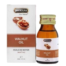 Hemani WALNUT Oil, Natural Oil for Hair and Skin Care, Massage / زيت الجوز