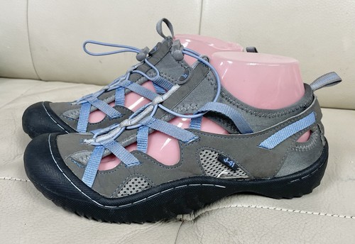 J-41 Women’s Arries Outdoor Water Ready Sneaker Shoes Size 6.5 M Blue/Gray EUC - Picture 11 of 17