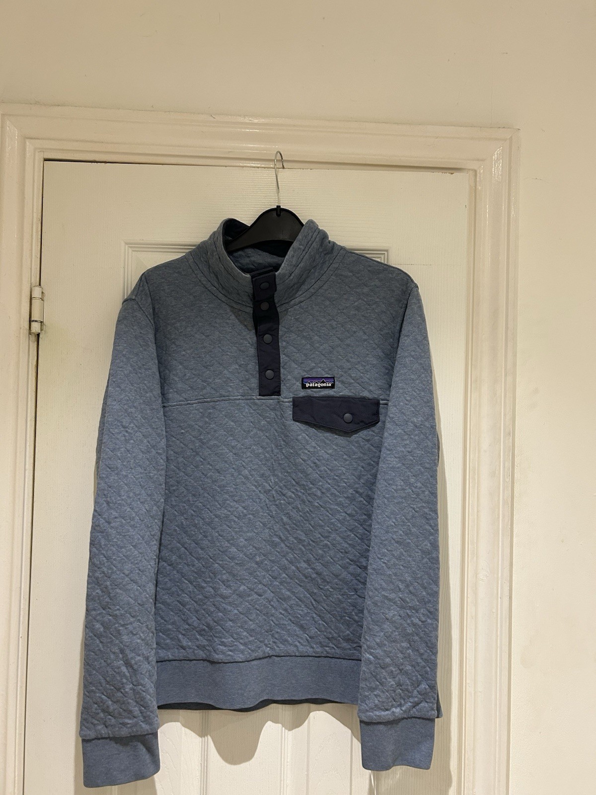 Patagonia Quilted Pullover, Snap Button Closure, … - image 1