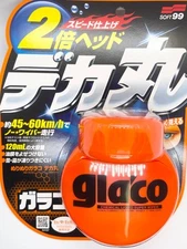 SOFT99 Glaco Garako Deka Maru Dekamaru Window Care Glass No Wiper 120ml JDM