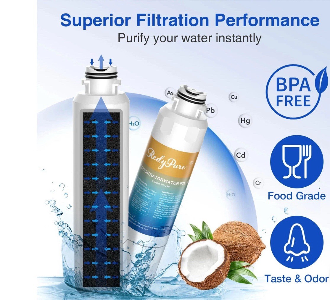 Fit For Samsung RF28HMEDBSR RF28HMEDBSR/AA pl-200 Aqua Refrigerator Water Filter