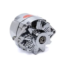 POWERMASTER Alternator GM 10SI 1V- Pulley 100 Amp Polished- 67127