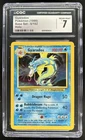 1999 Pokemon Unlimited Gyarados Holo Rare #6/102 CGC 7