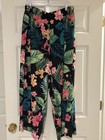 SHEIN Curve Tropical Print Wide Leg Pants Size 3XL — photo 3