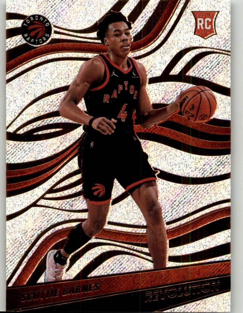 2021-22 Panini Revolution Scottie Barnes Rookie #145 RC Toronto Raptors