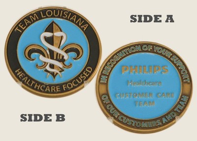 Philips Healthcare Louisiana Customer Care Team Challenge Coin  1#16