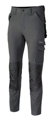 Pantaloni con tasche 90% poliammide 10% spandex colore grigio taglia M Logica CI