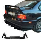 Metal GTR Rear Bumper Lower Skirt Diffuser for E36 Sedan Coupe Cabriolet