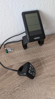 E Bike Display Fischer Bafang 36v