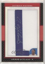 2007-08 Topps Letterman Refractor 1/15 Arron Afflalo #LA-AA Patch Auto nd3