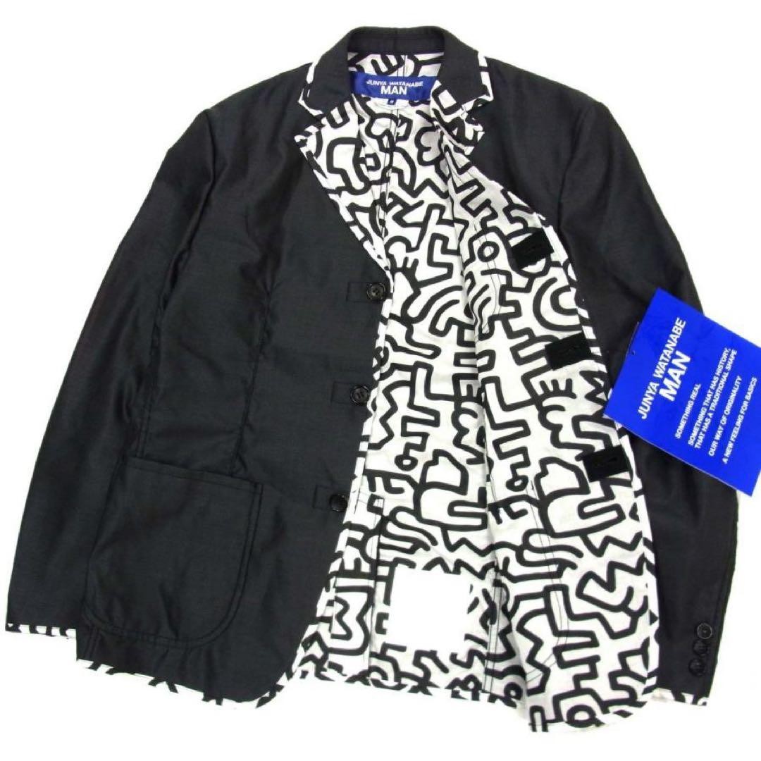 Junya Watanabe Man Reversible Jacket Charcoal Sil… - image 2