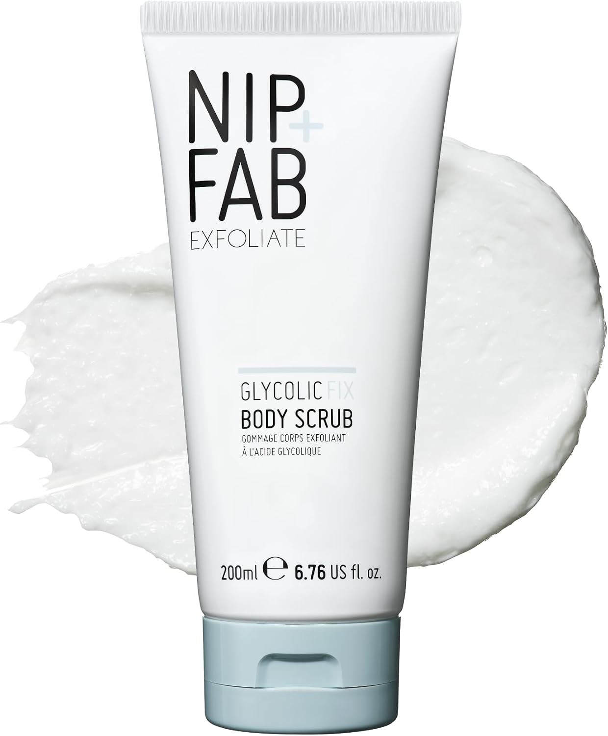 Nip + Fab Glycolic Fix Body Scrub, Made in the UK, Exfoliating Treatment with Glycolic Acid, 6.76 oz (200 ml), Smooths and Refines Skin, Ideal for Rough and Bumpy Skin, For Radiant Skin - Image 4