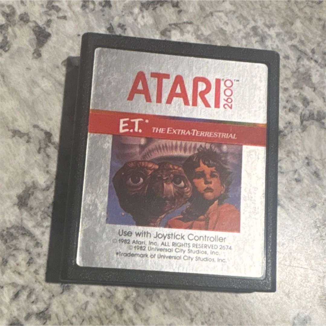E.T.. The Extra-Terrestrial 1982 Release Year Video Games for sale