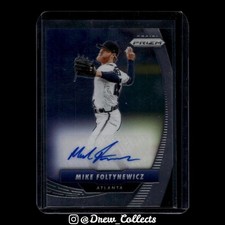 2020 Panini Prizm #GBG-MF Mike Foltynewicz Atlanta Braves Game Ball Graphs