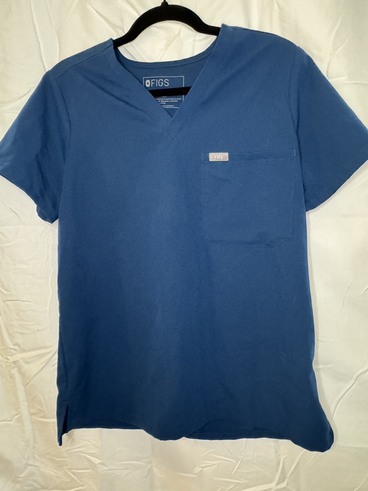 FIGS Technical Collection Blue Solid Medical Scru… - image 1