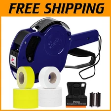 Lite 1-Line Price Gun with White & Yellow Labels