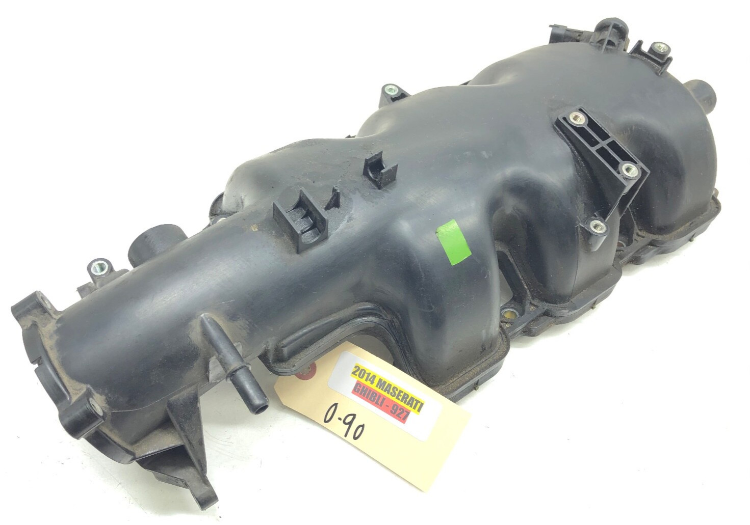 2014-2019 MASERATI GHIBLI V6 ENGINE INTAKE MANIFOLD W/ THROTTLE BODY OEM.