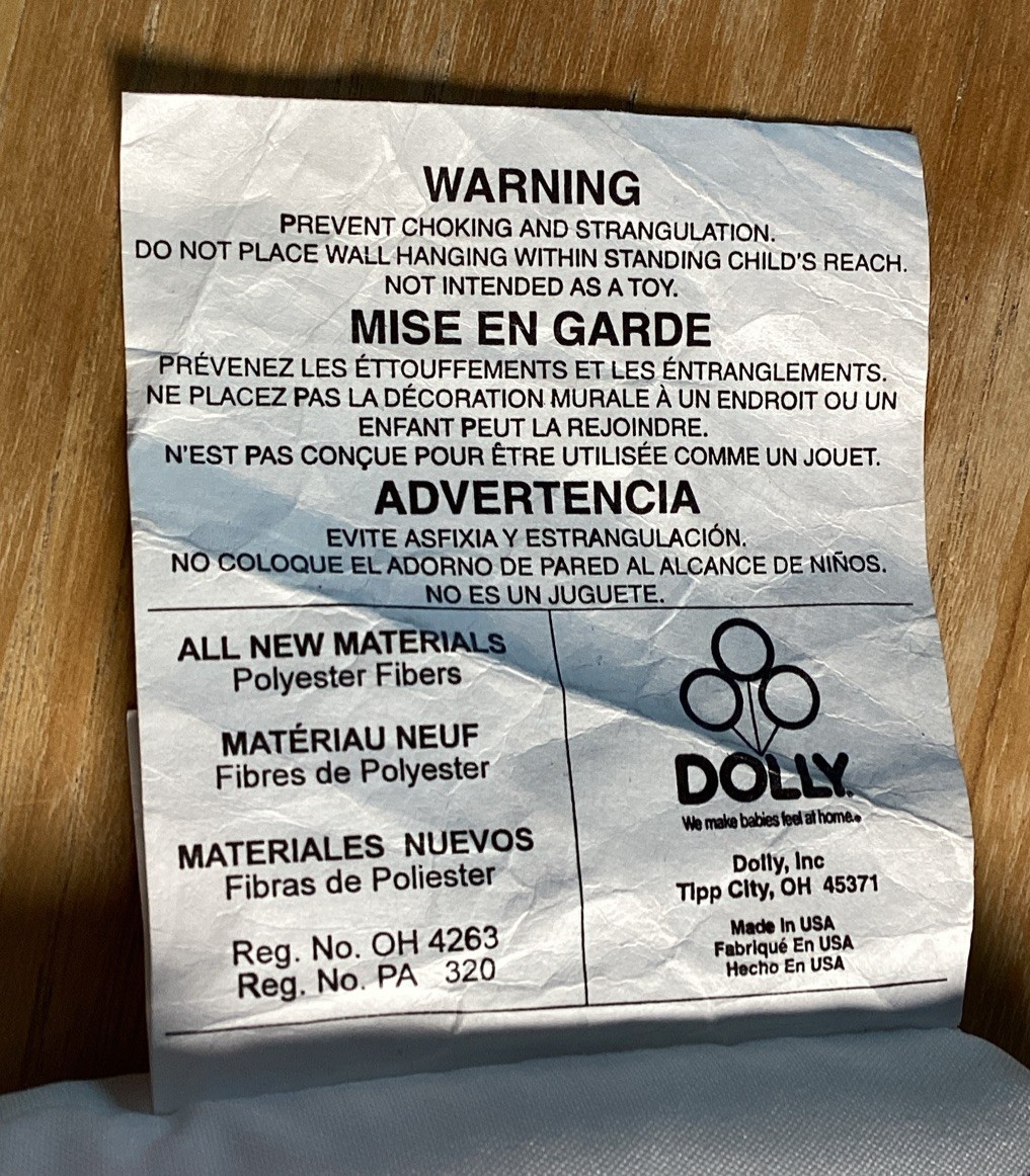 Disney Winnie The Pooh Piglet Reading Soft Wall Hanging Decor