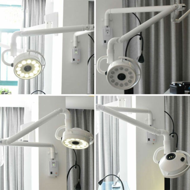 36W Wall-Mounted Dental LED Surgical Light Shadowless Medical Operating Lamp ENT