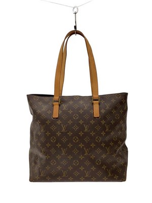LOUIS VUITTON Cabas Mezzo Monogram Canvas PVC BRW Allover