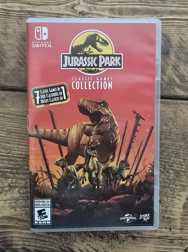 JURASSIC PARK: CLASSIC GAMES COLLECTION Used NINTENDO SWITCH Game ESRB Release