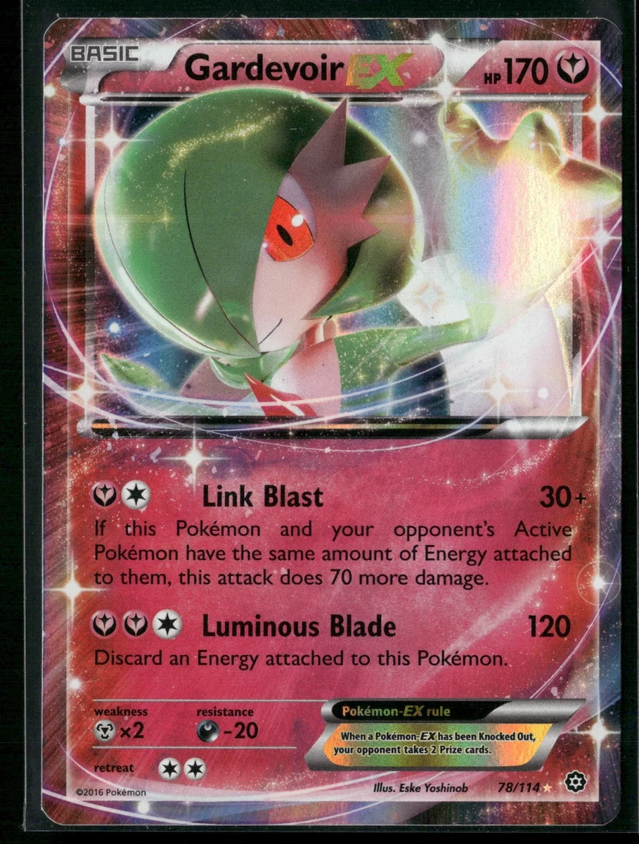 ポケモンカードゲーム Gardevoir ex sar engish Fairy Ultra Rare XY-Steam Siege Pokémon TCG Individual Collectible
