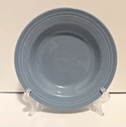 One Homer Laughlin Fiesta Ware Periwinkle Rimmed Ceral Soup Bowl 9" Diameter