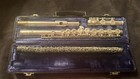 SELMER BUNDY II USA SILVER PLATED FLUTE WITH HARD SELMER CARRY CASE 1970-1980s — photo 1