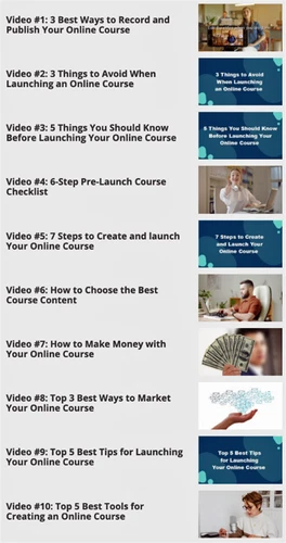 Online Business Course Launch Your Own; 10 Part Video Upgrade Package (CD) Tutor deal from eBay