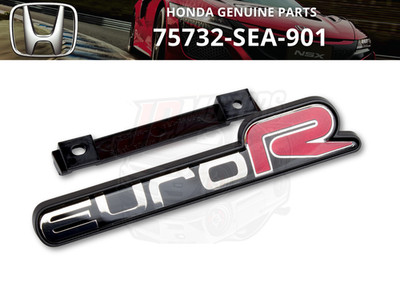 HONDA Genuine Front Grille Emblem Euro-R Badge for Accord CL7 CL9