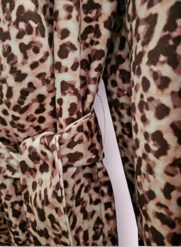 SHEIKE Instinct Animal Print Top SIZE 16 PINK Balloon Sleeves - Picture 8 of 12