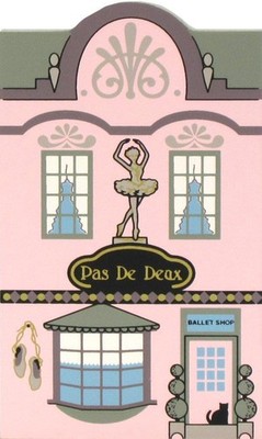 Cat s Meow Village NUTCRACKER Ballet Christmas Pas De Deux Ballet Shop #02-532