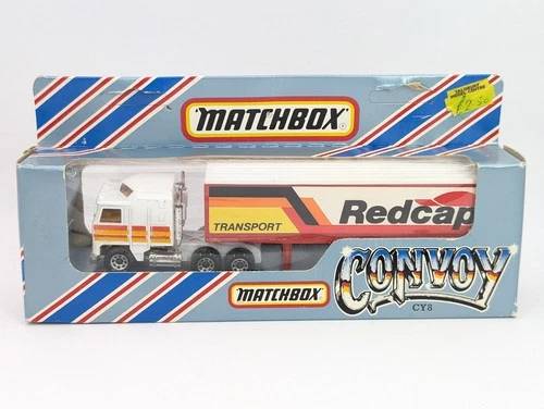 Matchbox Lesney Convoy CY8 Kenworth Box Truck 'Redcap' - Near Mint/Boxed