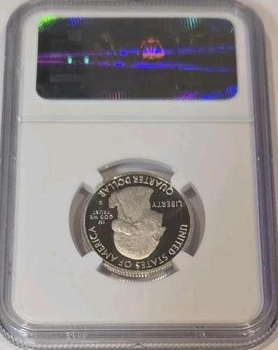 2012-S "ATB" SILVER 25C DENALI, NGC PF70 UCAM, EARLY RELEASES, LABEL ISSUE - Picture 2 of 3