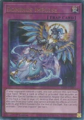 Dominus Impulse (Ultimate Rare) RA05-EN080 Rarity Collection 5 1st Edition