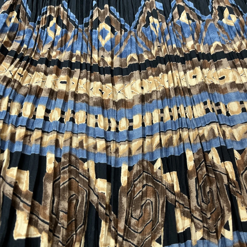 Falda Stonebridge Plisada Cottagecore Hada Escoba Palo Arrugado Maxi Talla P Negra Foto 4 de 4