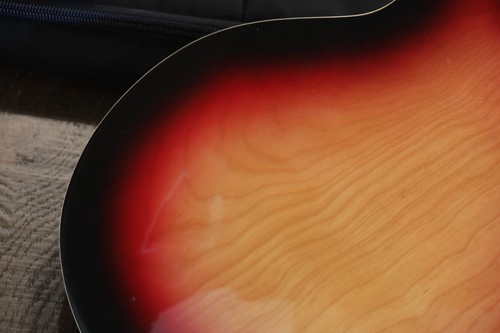 1967 Mosrite Celeb-3 Electric Guitar Sunburst + GB - Picture 13 of 21