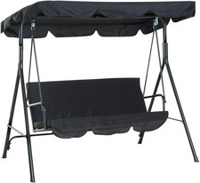 Outdoor Swing Canopy Replacement 74.8'x51.97'x5.91' Patio Swing Top Cover