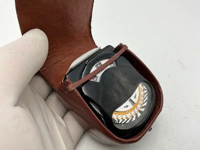 Sekonic Auto-Leader Light Meter - Selenium Cell with Leather Case - Untested