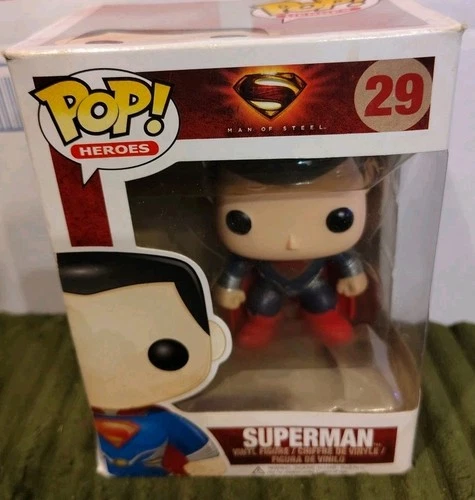 Funko Pop! Vinyl Superman Man of Steel #29 DMG To Box