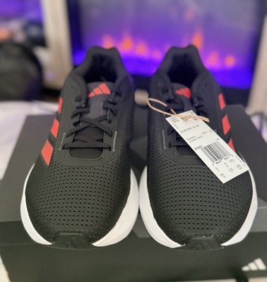 Adidas DURAMO SL SHOES Core Black / Solar Red /Grey | IF9483  display picture 2