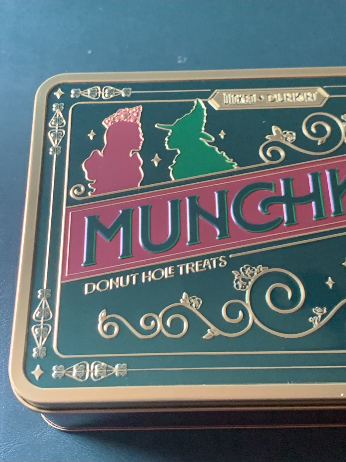 Dunkin Donuts Wicked Donut Hole Munchkins Tin