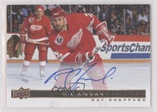 2020-21 Upper Deck SP Signature Edition Legends UD Canvas Ray Sheppard Auto 0v41